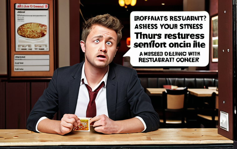 **

Public opinion poll showing declining reputation after a minor scandal.  Focus on restaurant analogy: A potential customer hesitates to enter a restaurant with bad online reviews. Depict a stressed business owner.

**